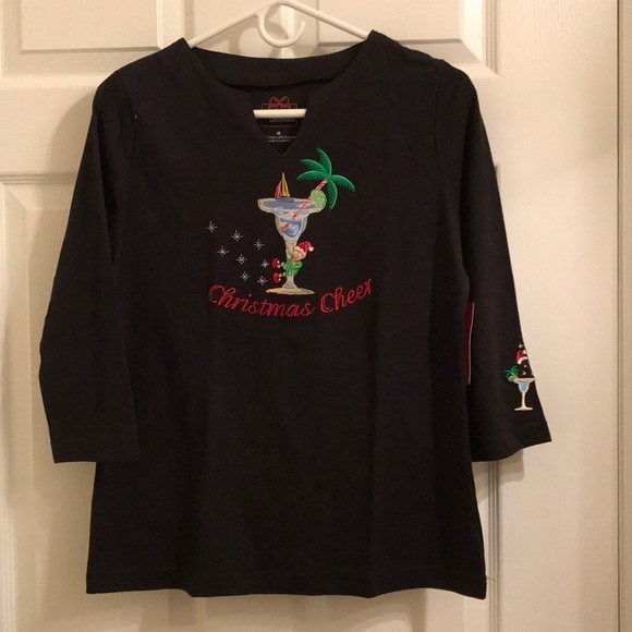 Allyson Whitmore Tops - 💖Allyson Whitmore Women’s Holiday Top Shirts